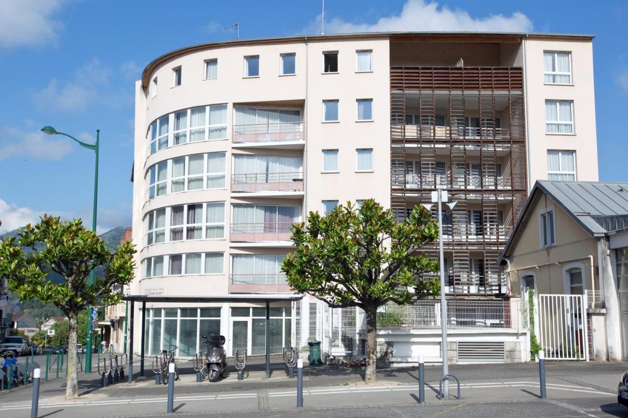 Grand Studio Avec Climatisation, Balcon Proche Gare Centre Ville Lourdes Luaran gambar